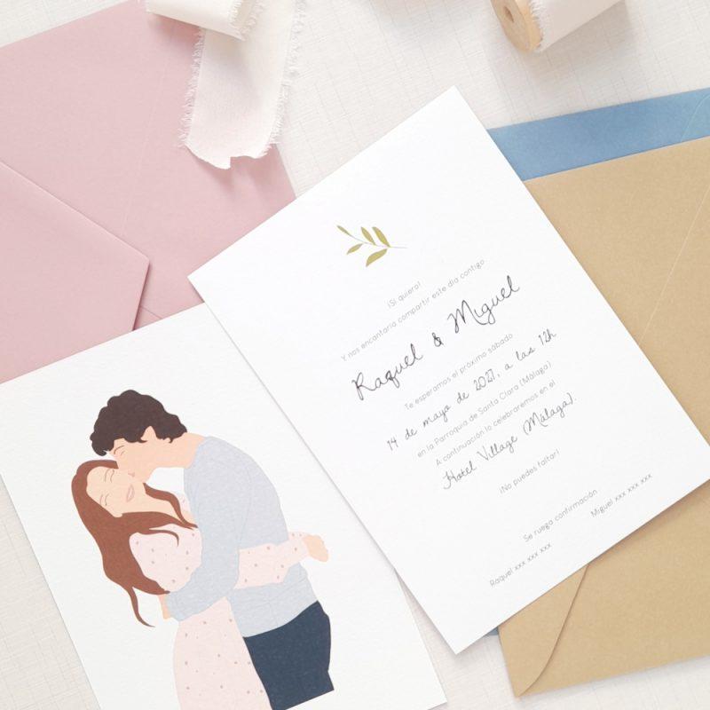 invitacion-ilustrada-pareja