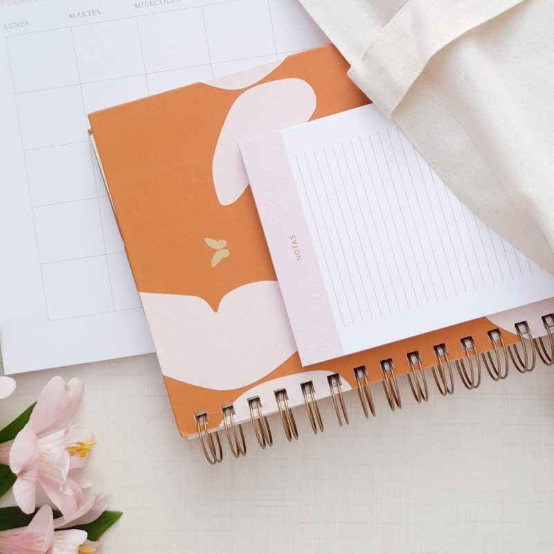 bloc notas magia en papel