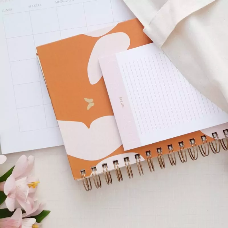 bloc notas magia en papel