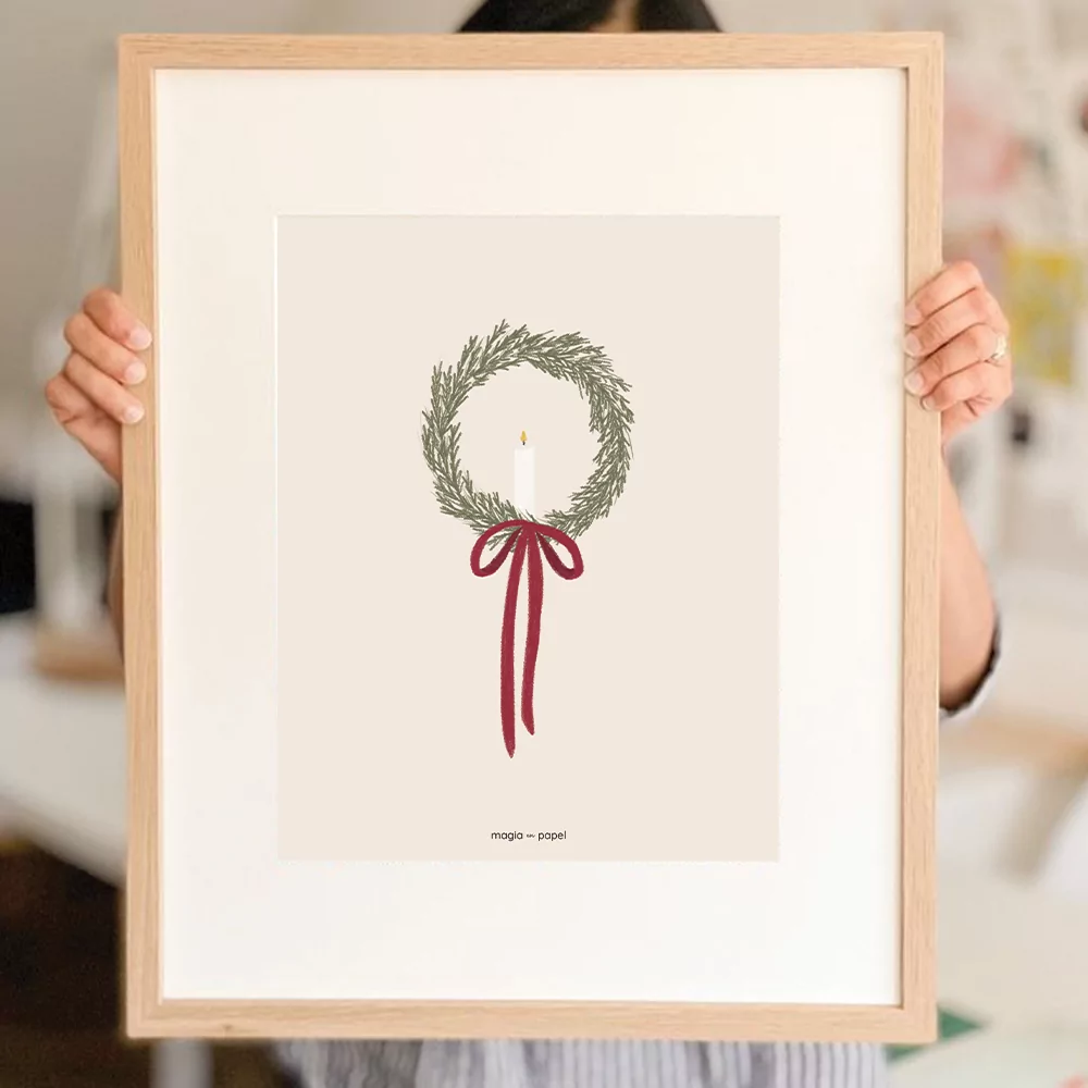 corona-navidad-magiaenpapel