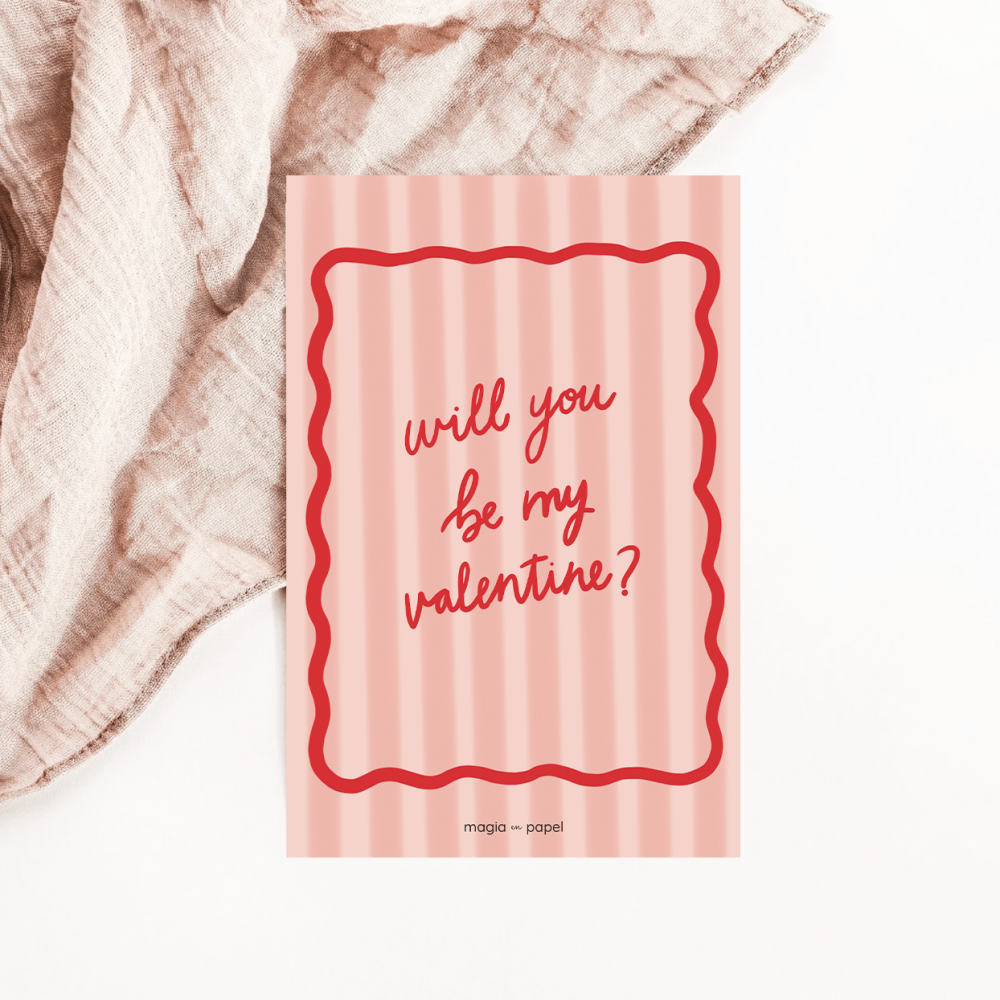 tarjeta-be-my-valentine-magiaenpapel